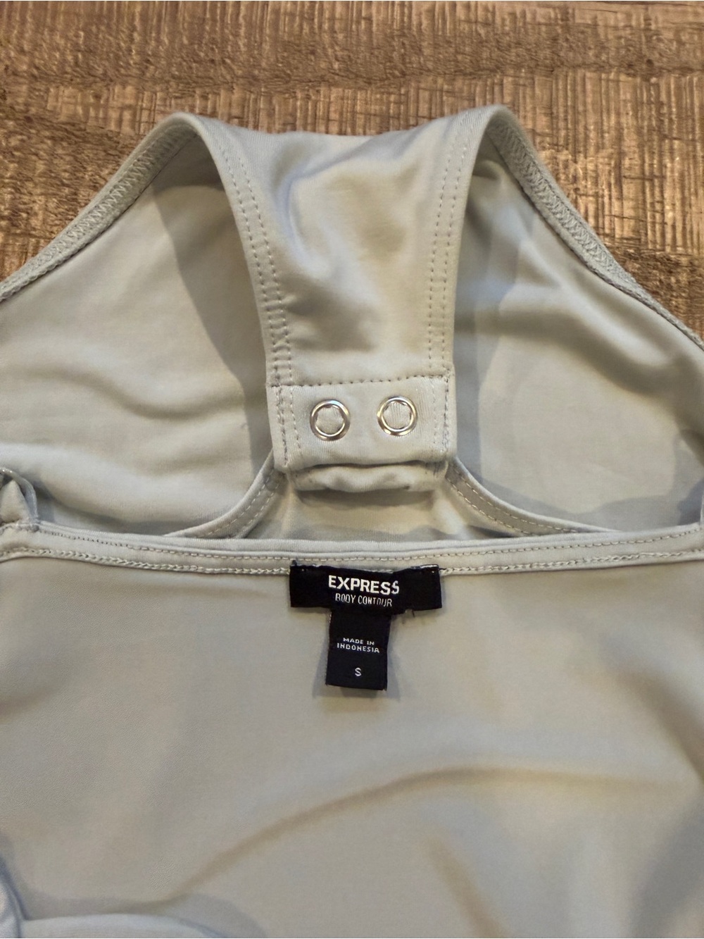 Express Silky Body Contour Thin Strap Bodysuit